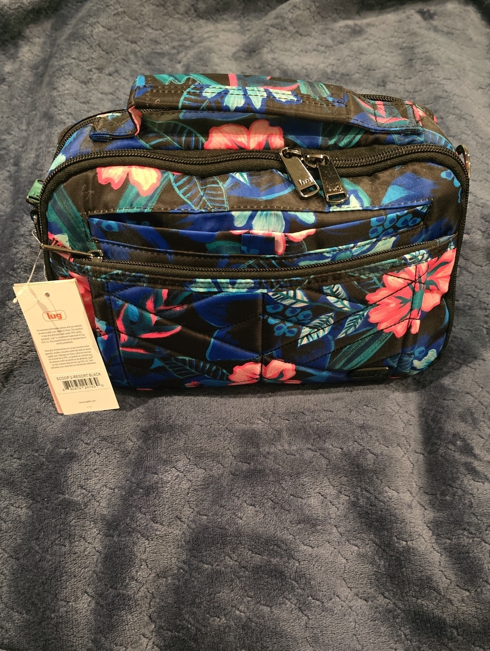 Lug Scoop 2 Bag In Resort Black Color - Picture 5 of 6